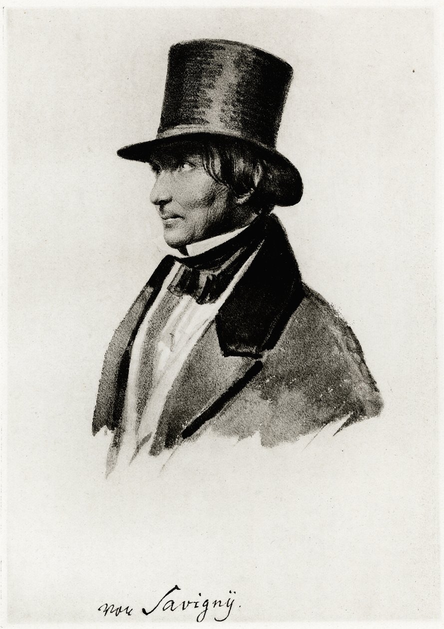 Friedrich Carl von Savigny da German School