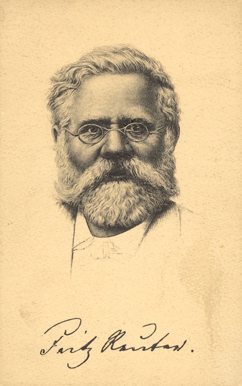 Fritz Reuter (litografia) da German School
