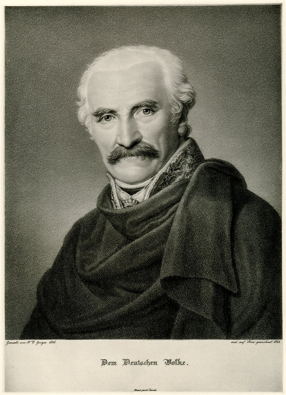 Gebhard Leberecht von Blücher, Principe di Wahlstadt, 1884-90 da German School