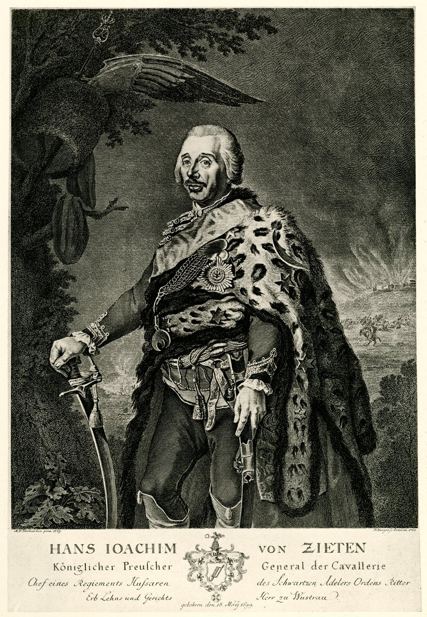 Hans Joachim von Zieten da German School