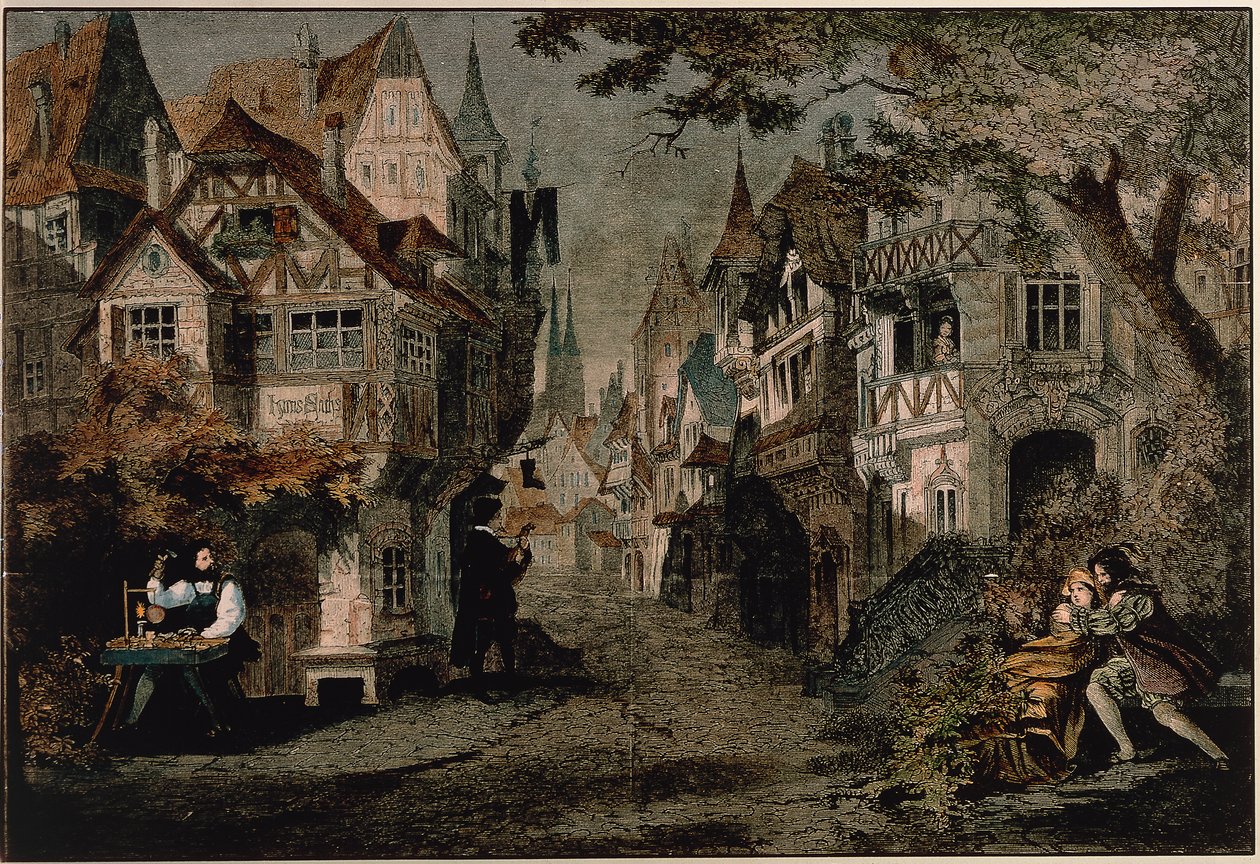 Hans Sachs, Scena 2 da 