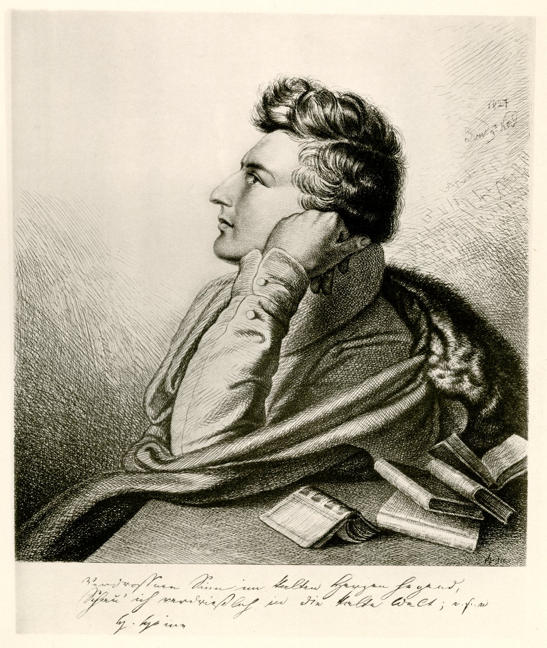 Heinrich Heine, 1884-90 da German School