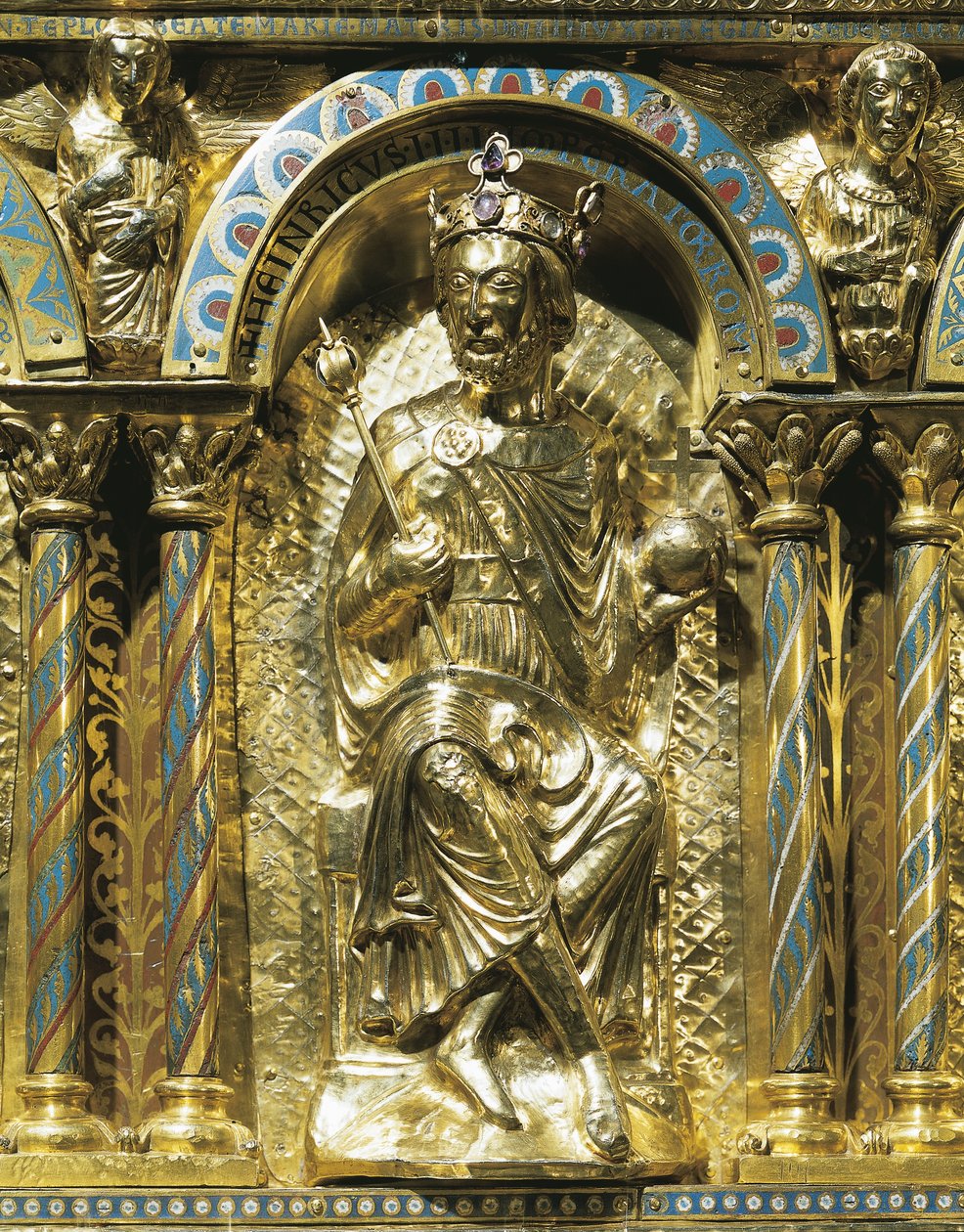 Enrico IV, Sacro Romano Imperatore (1050-1106), dettaglio dal Santuario dell