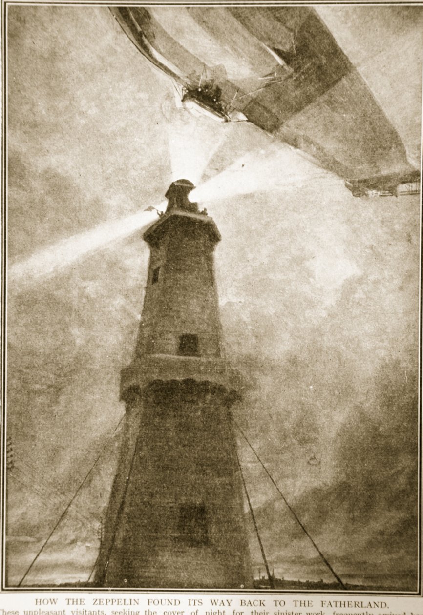 Come lo Zeppelin trovò la strada per tornare in patria, 1914-19 da German School
