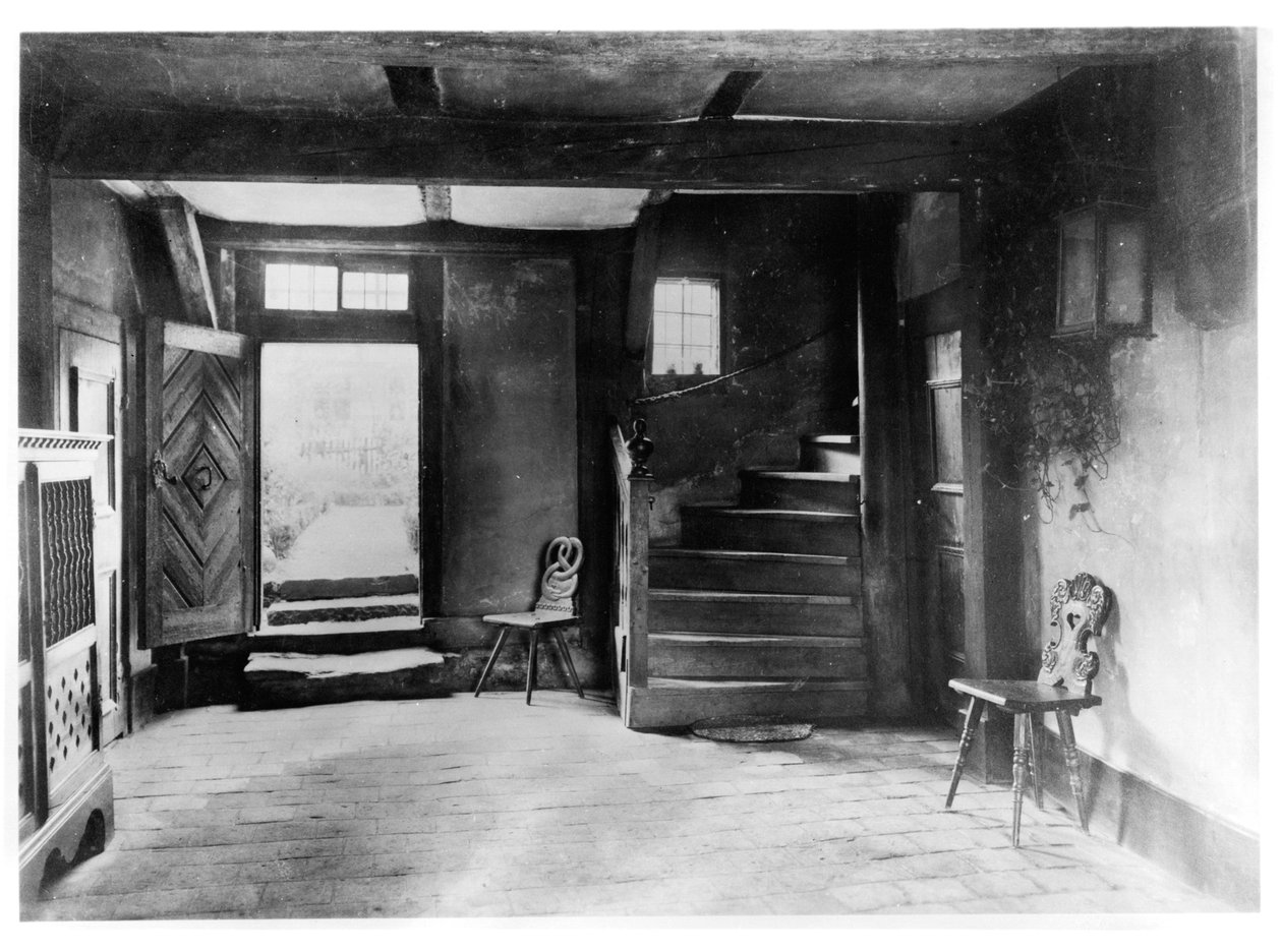Interno della casa di Johann Sebastian Bach (1685-1750) da German School