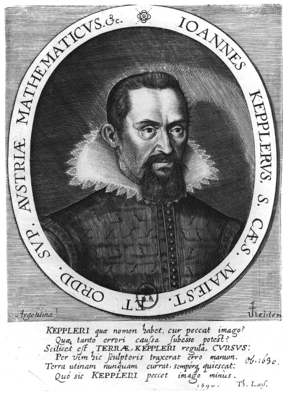 Johannes Kepler (1571-1630) 1590 da German School