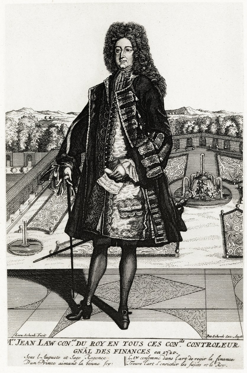 John Law di Lauriston da German School