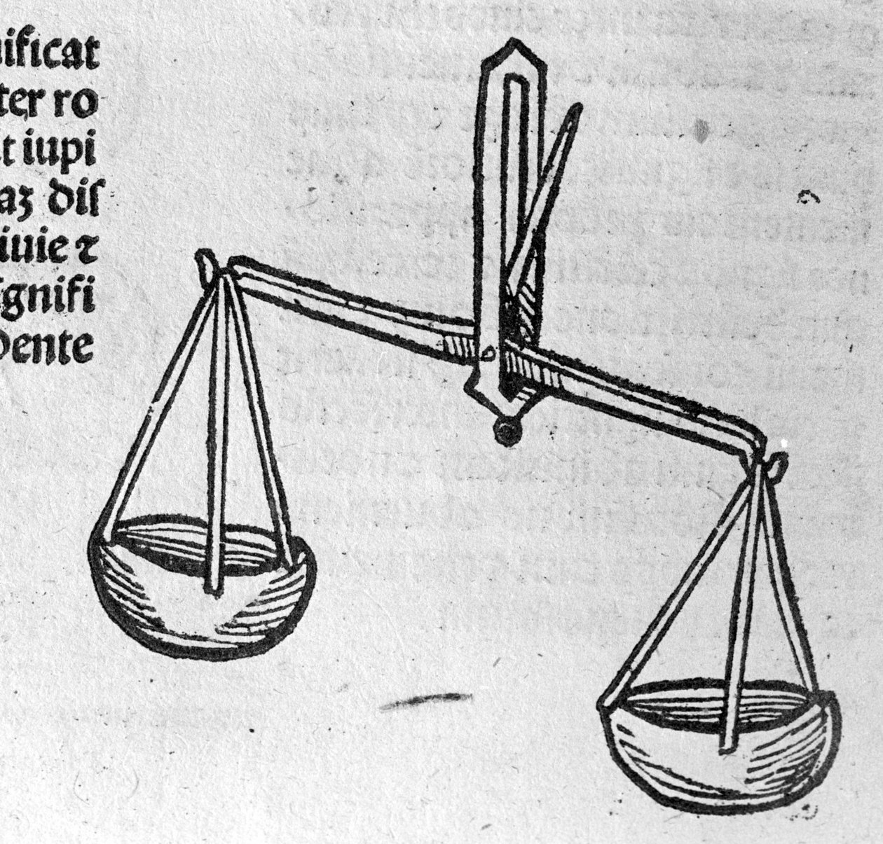 La Bilancia - nel Trattato di Johannes Angeli De Magnisconnectionibue annorum revolutionibus ac eorum perfectionibus. Augusta, Erhard Ratdolt da German School