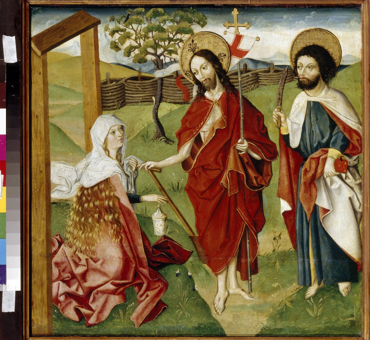 Cristo, Maria Maddalena e San Bartolomeo da German School