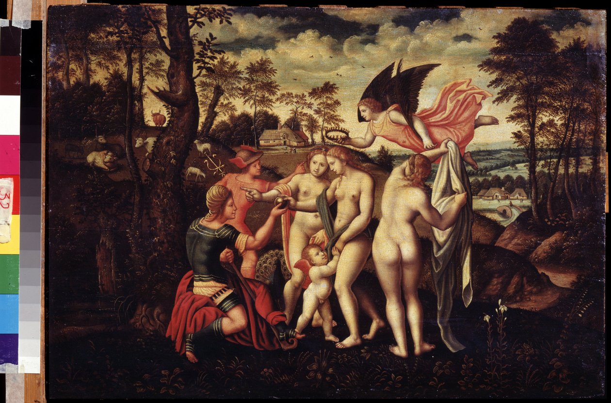 Il giudizio di Paride da German School