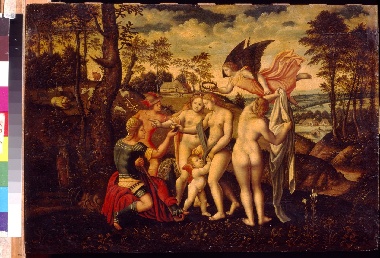 Il giudizio di Paride da German School