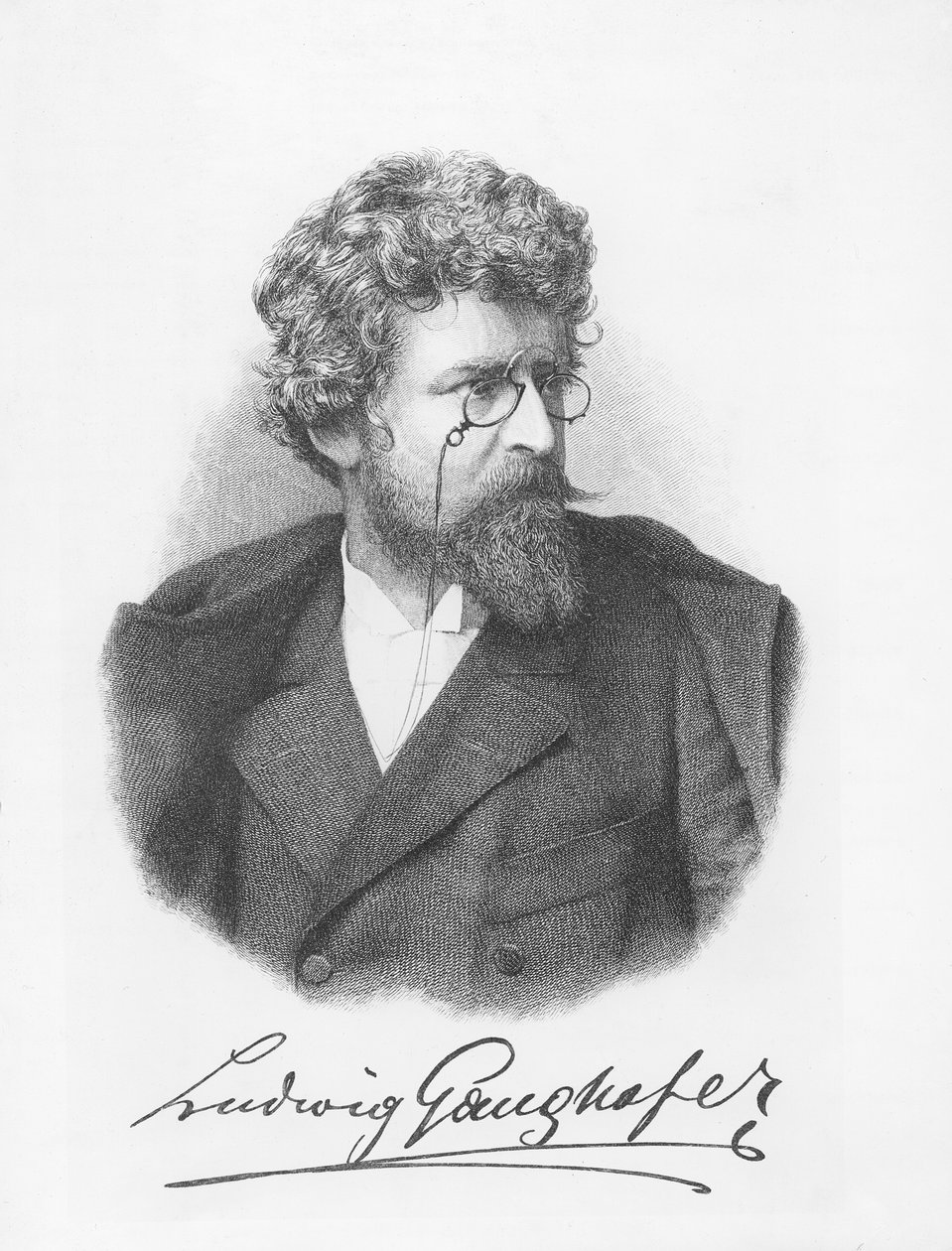 Ludwig Ganghofer da German School