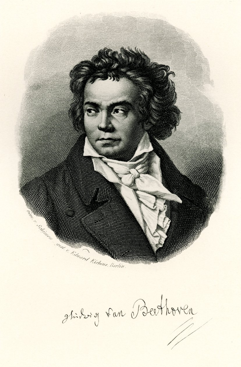 Ludwig van Beethoven, 1884-90 da German School