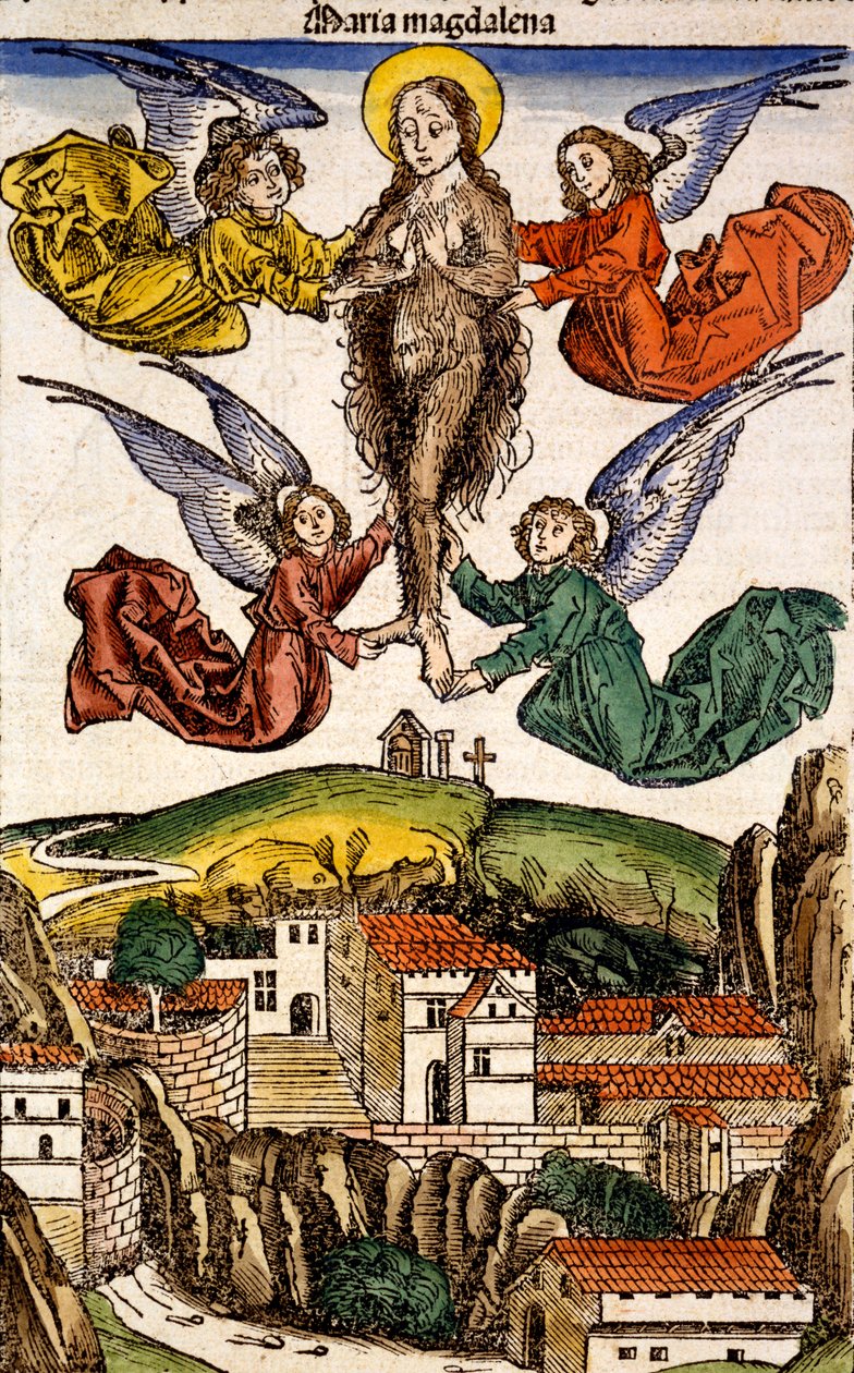 Maria Maddalena da Liber Chronicarum di Hartmann Schedel, 1493 da German School