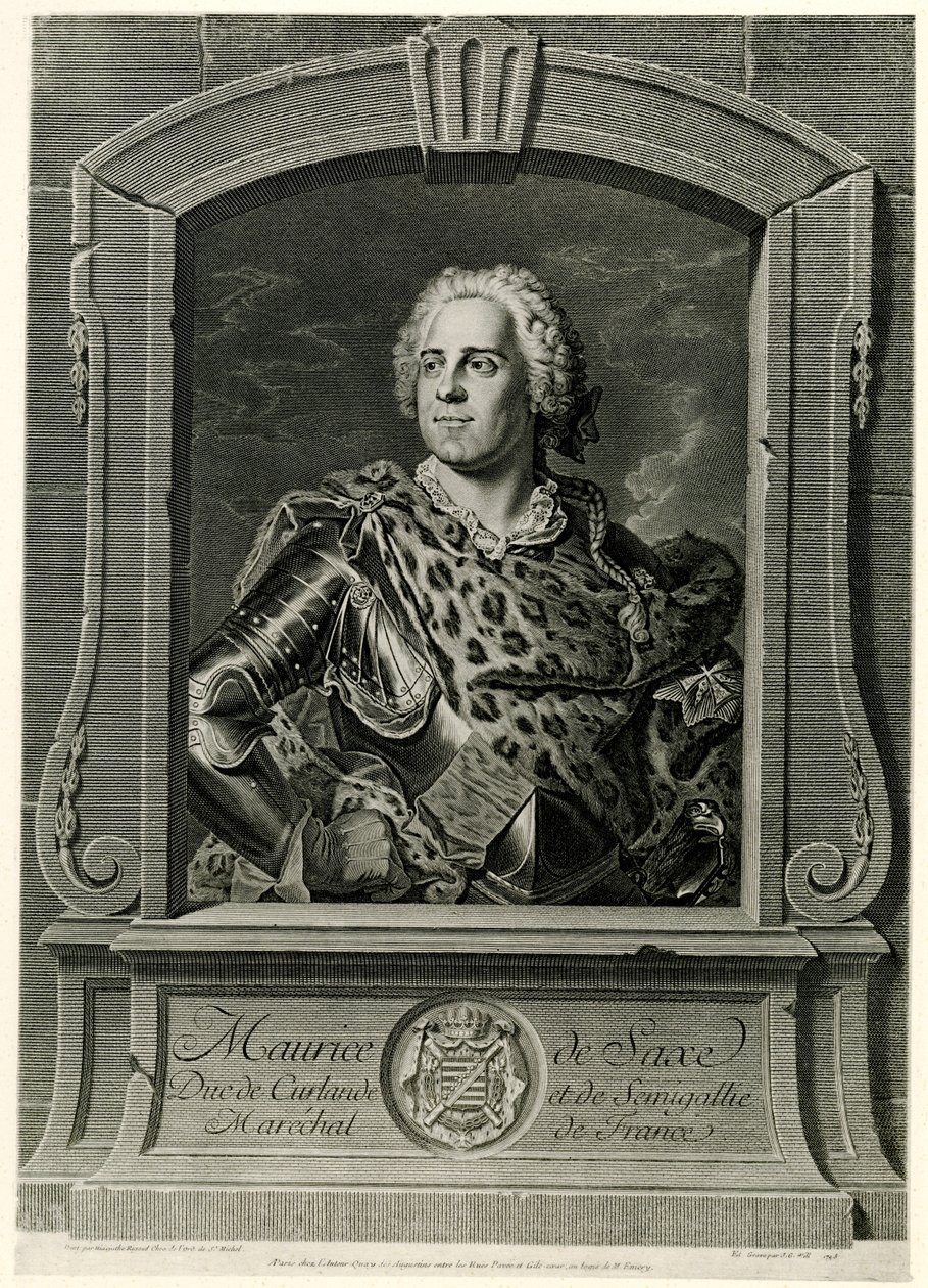 Maresciallo Maurice de Saxe da German School