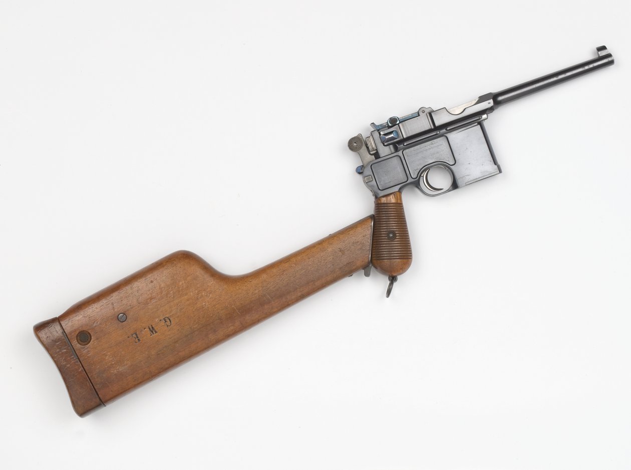 Pistola Mauser C96 7.63 mm da German School