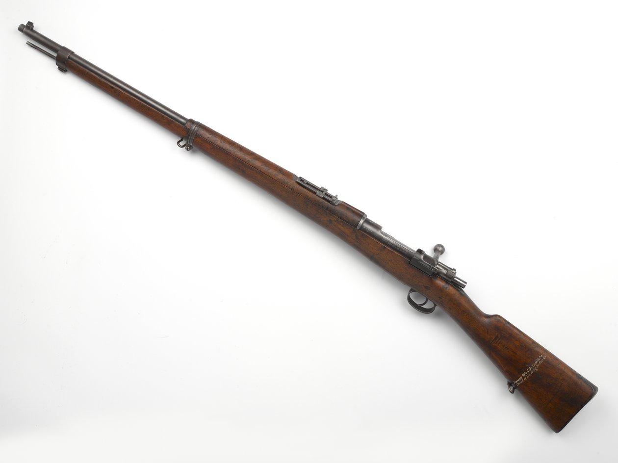 Fucile a otturatore Mauser M1896 7,92 mm del 1896 usato dal Generale Louis Botha da German School