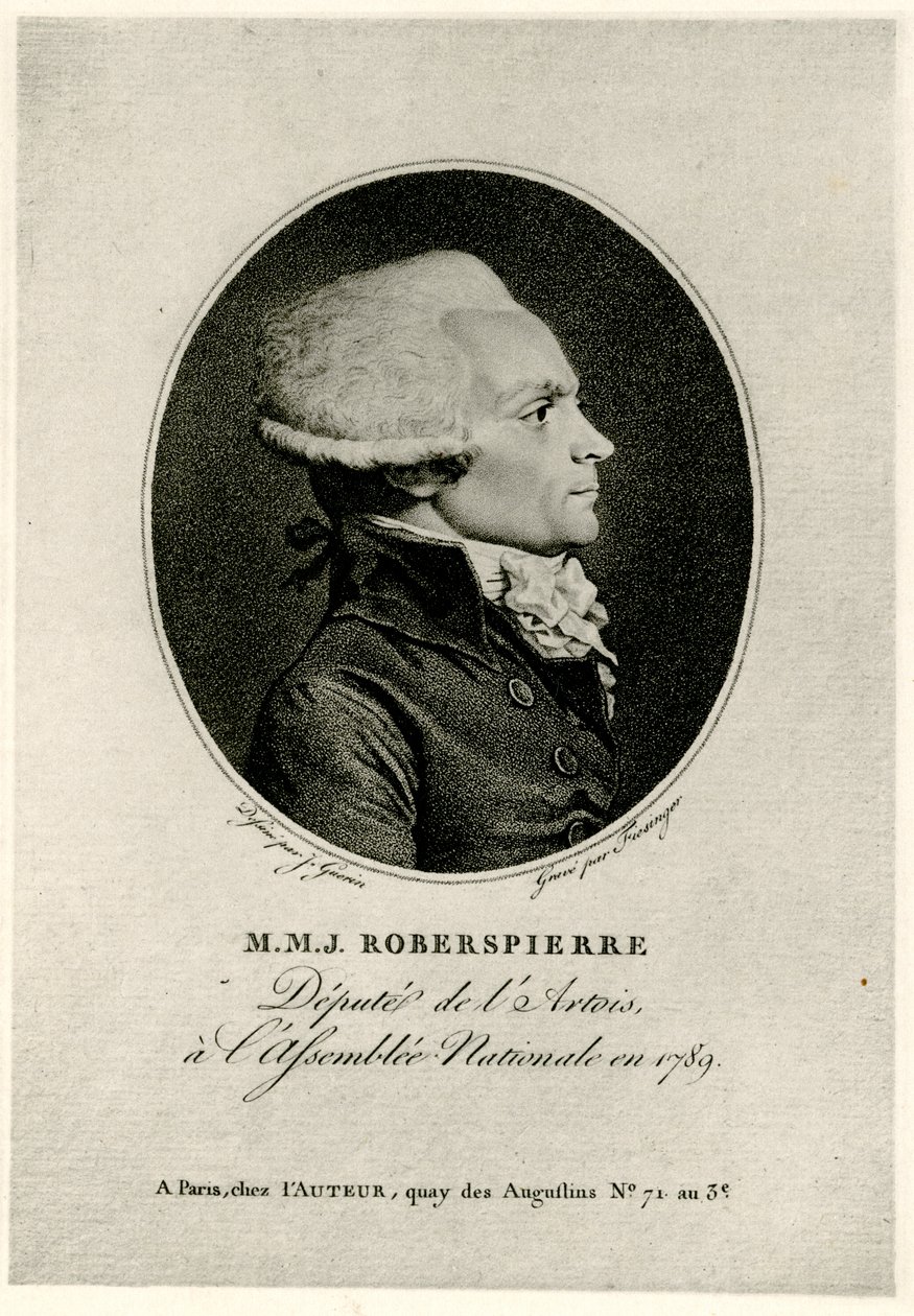 Maximilien Marie Isidore de Robespierre da German School