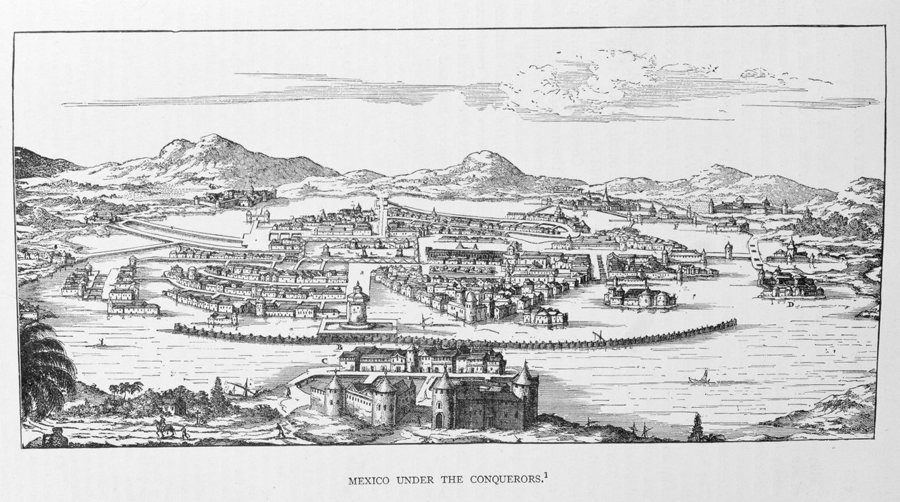 Città del Messico sotto il Conquistatore, da 