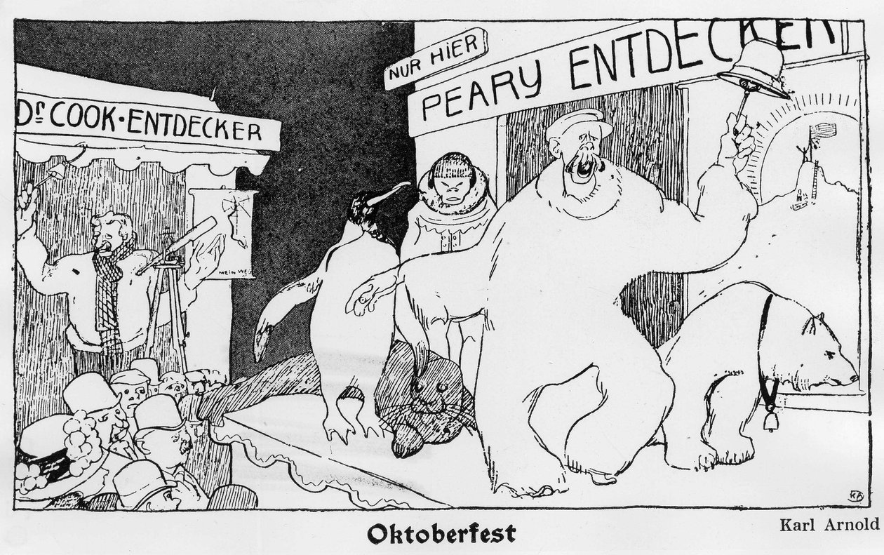Polo Nord: Cook e Robert Edwin Peary da German School