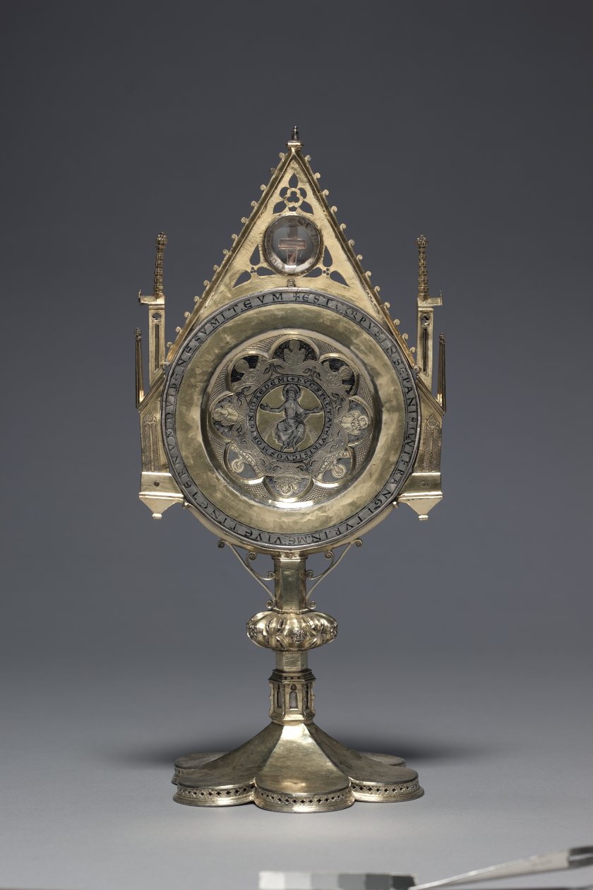 Ostensorio con "Pisside di San Bernward", Bassa Sassonia da German School