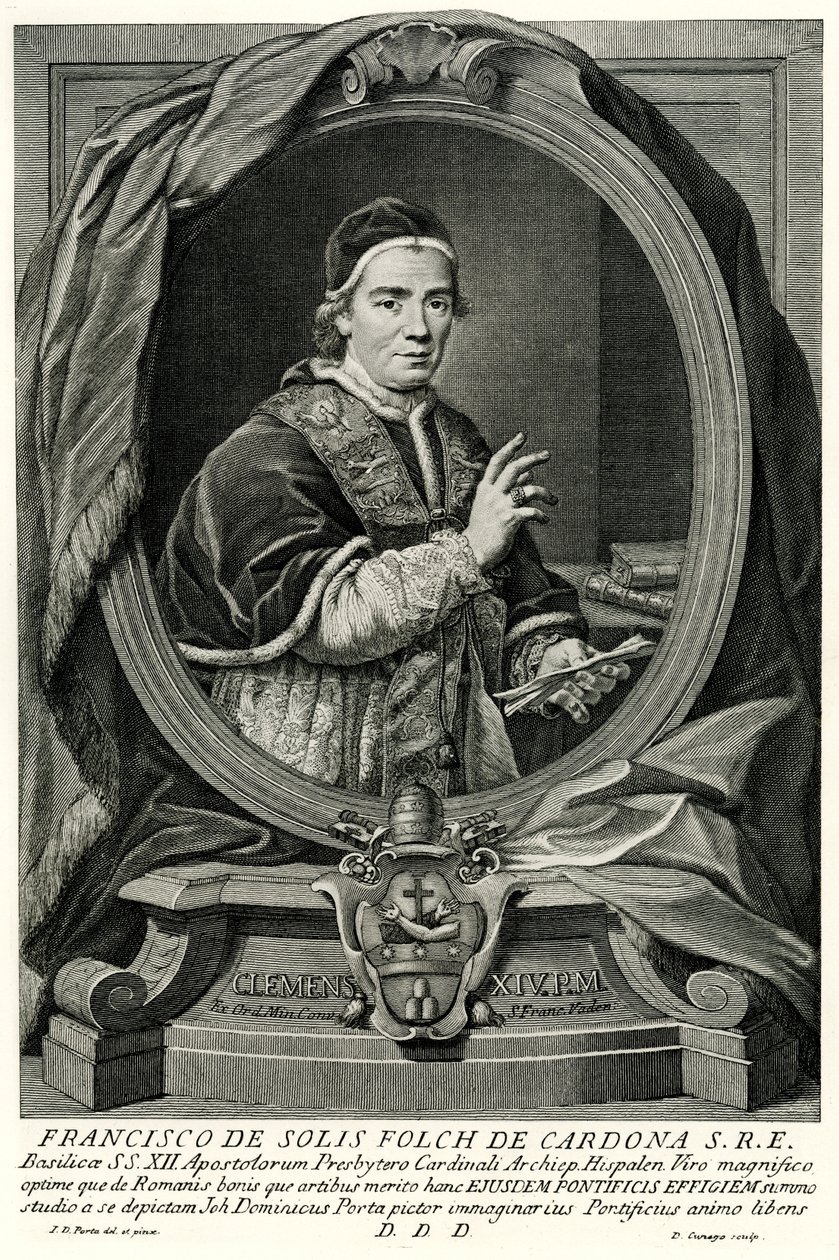 Papa Clemente XIV da German School