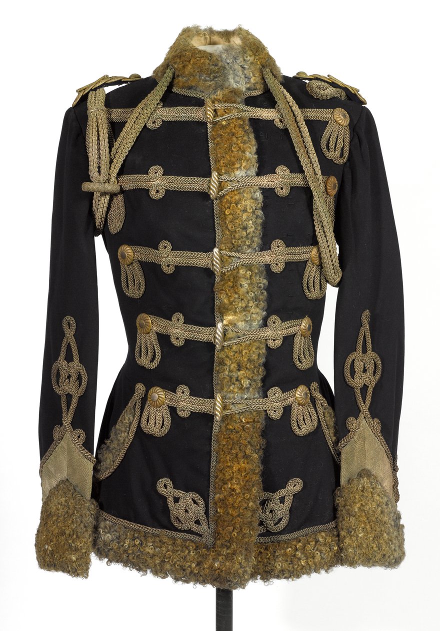 Pelisse, 3° Ussari von Zieten, HRH Il Duca di Connaught, pre-1914 da German School
