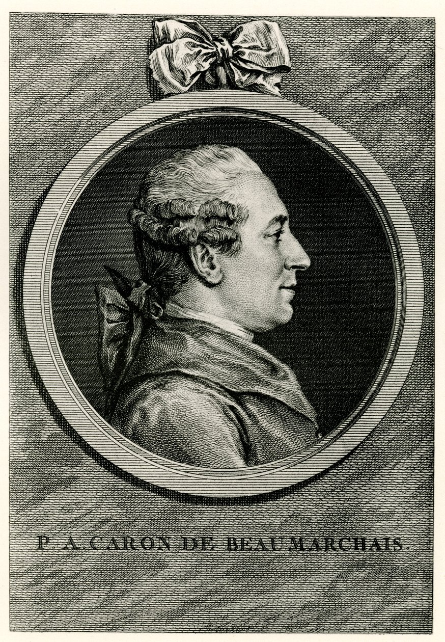 Pierre Augustin Caron de Beaumarchais da German School