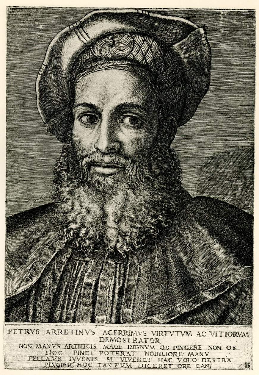 Pietro Aretino da German School