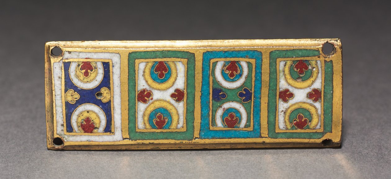 Placca da un reliquiario, c.1170 da German School