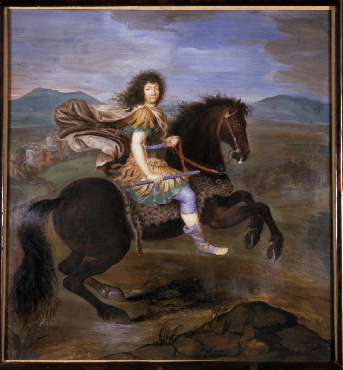 Ritratto di un comandante militare, 1676 da German School