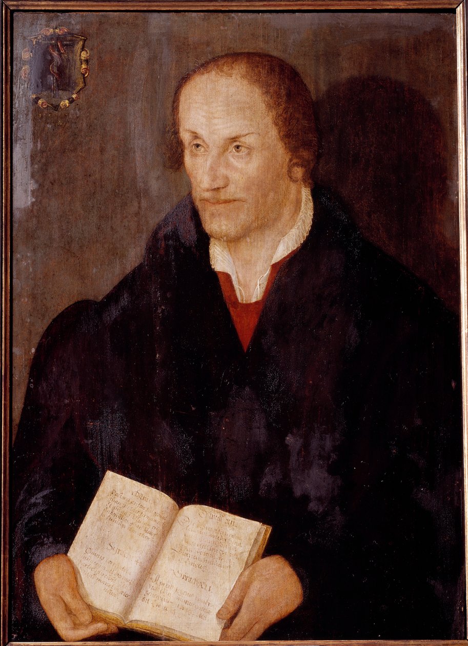 Ritratto di Philippe Melanchton da German School