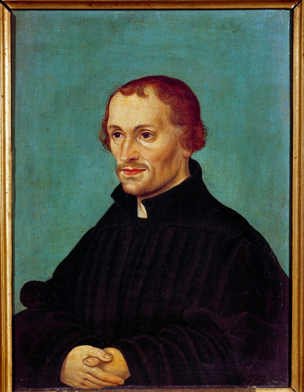 Ritratto di Philippe Melanchton da German School