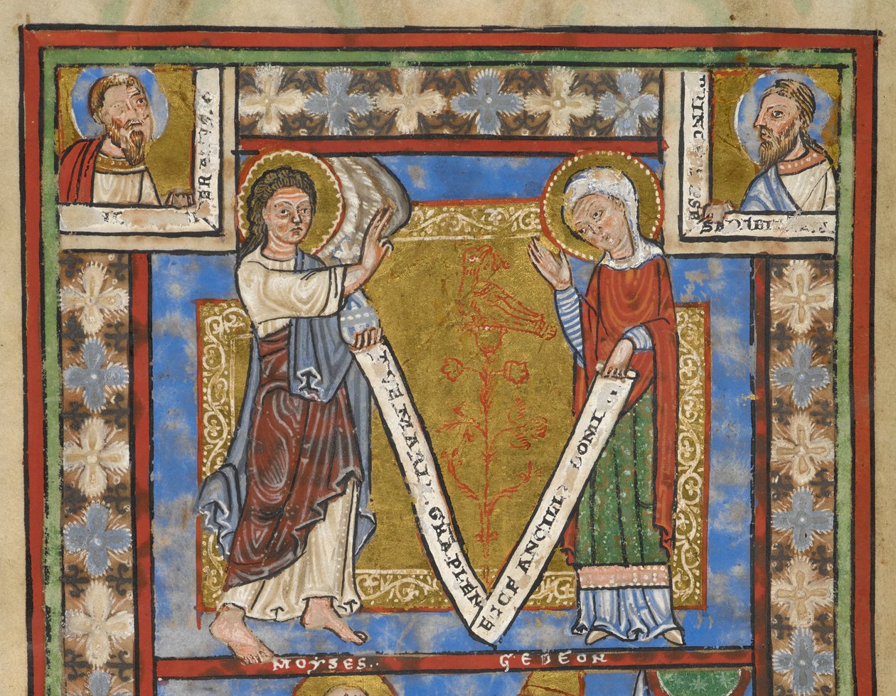 Frammento di salterio 