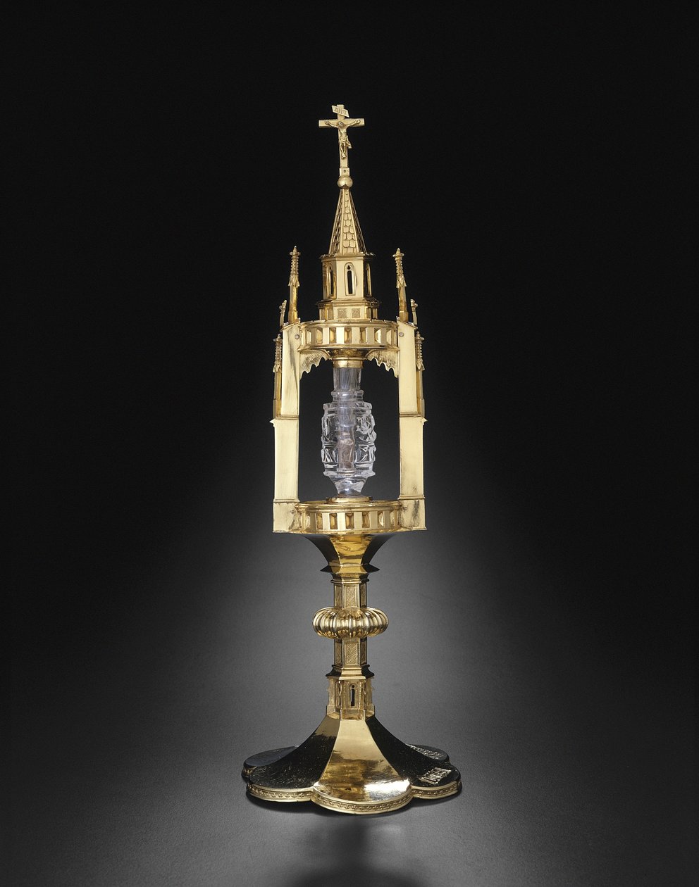 Reliquiario con dente di San Giovanni Battista, Lavorazione del metallo: 1375-1400 da German School