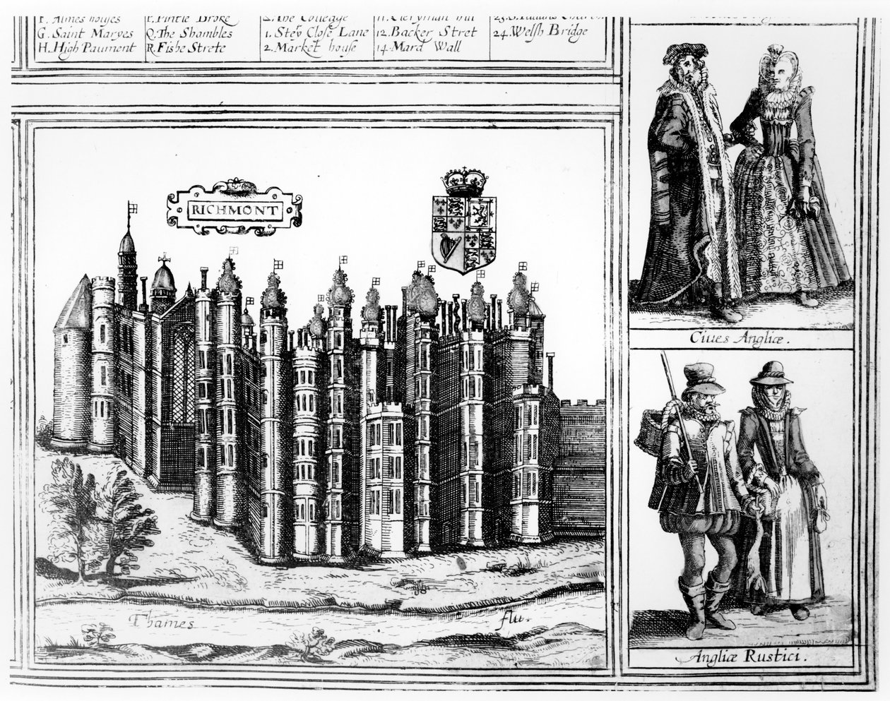 Richmont, pubblicato da Braun & Hogenburg, 1617 da German School