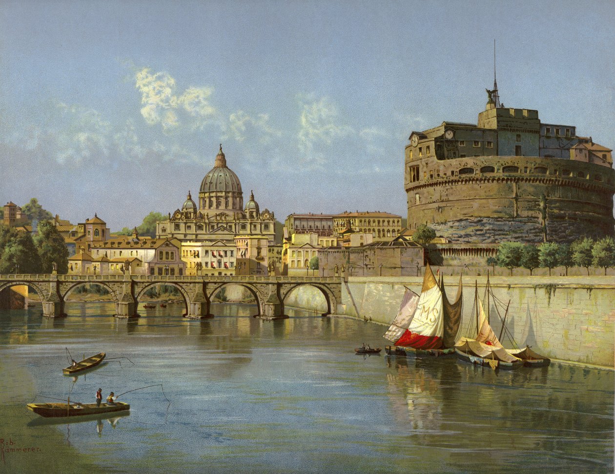 Roma (cromolito) da German School