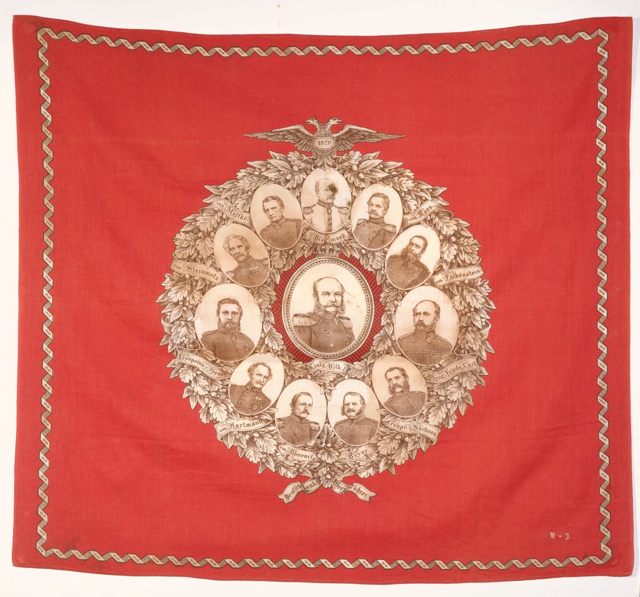 Sciarpa raffigurante l