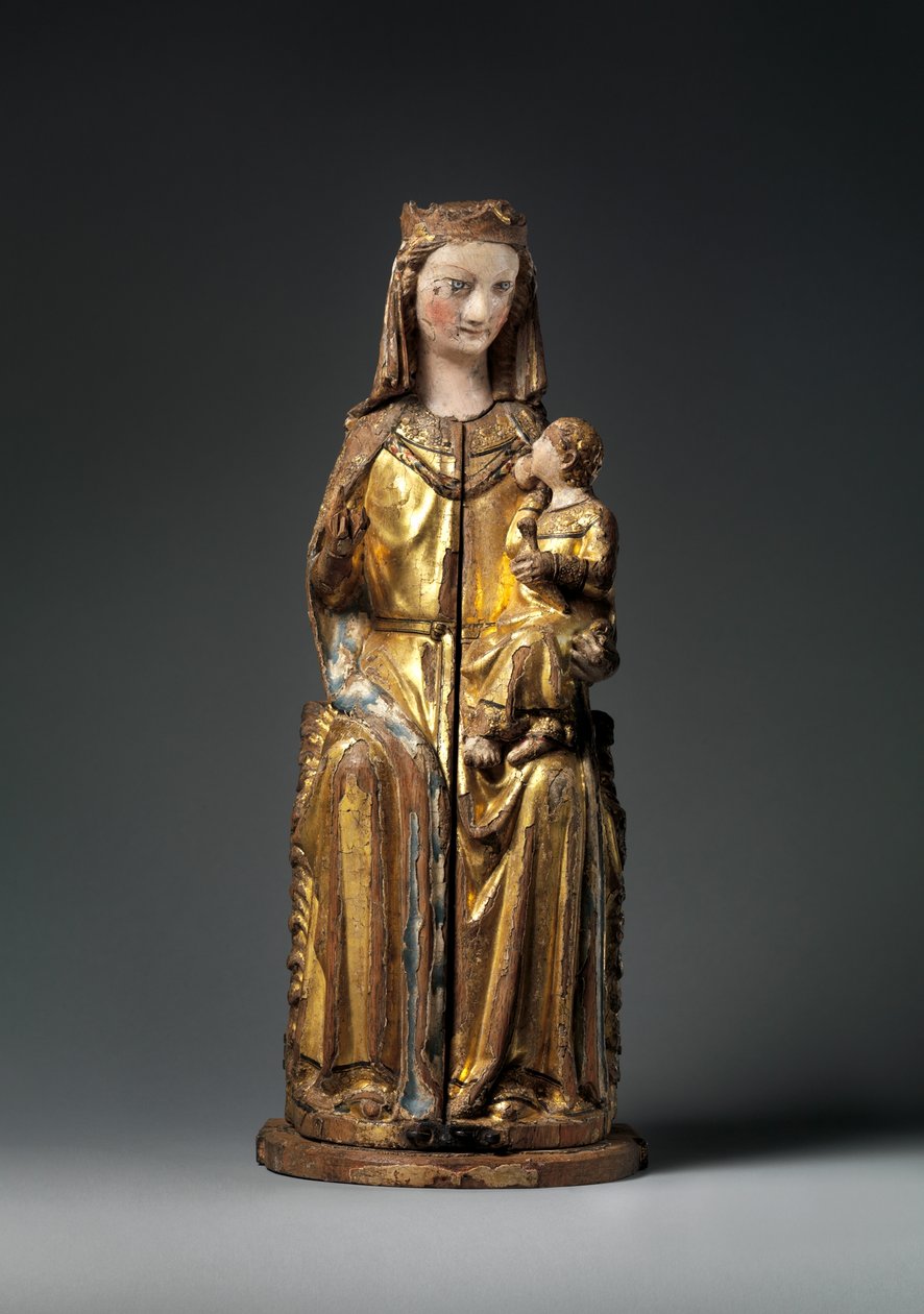 Santuario della Vergine, pannello chiuso, c.1300 da German School