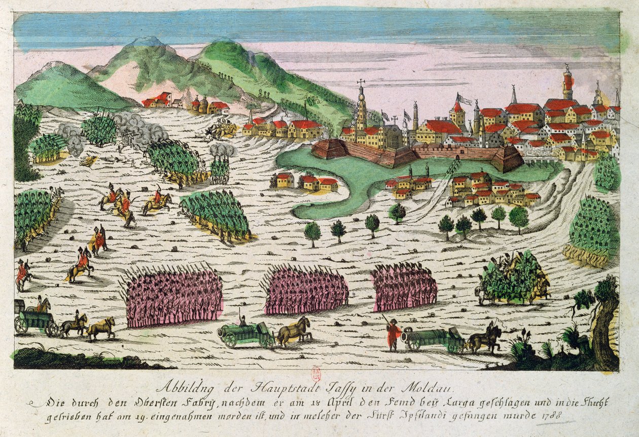 Assedio e cattura di Jassy nel 1788 da parte dell