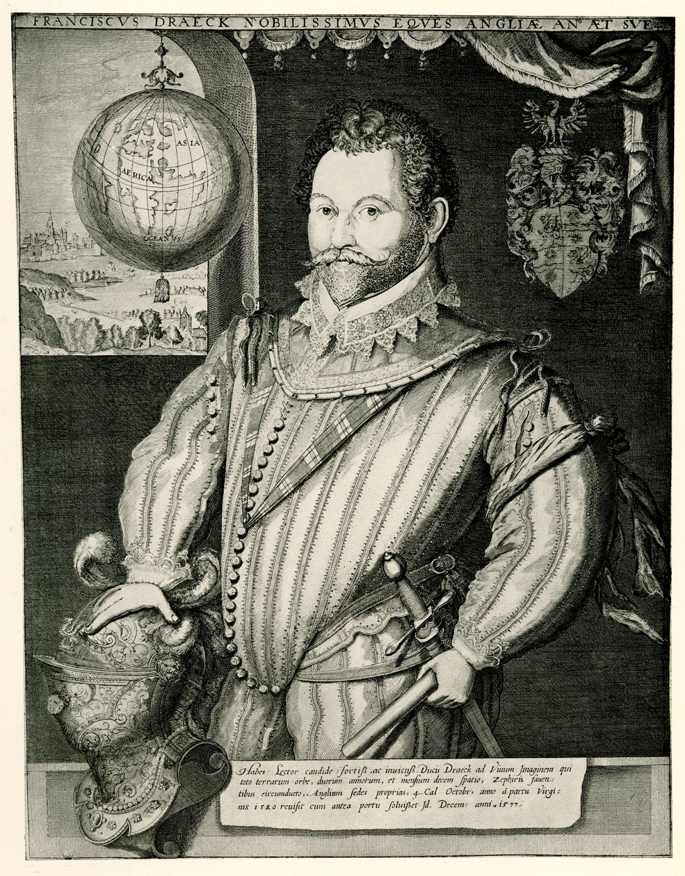 Sir Francis Drake da German School