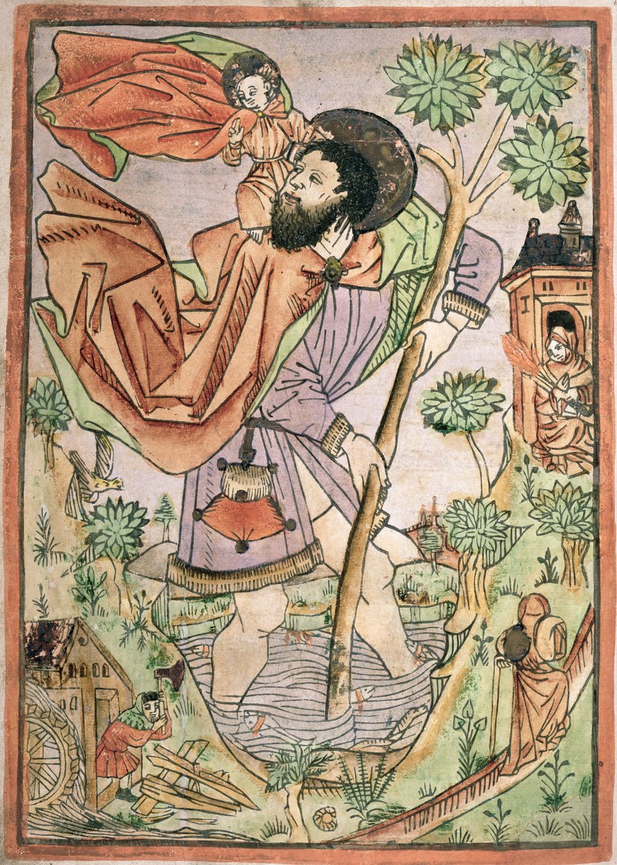San Cristoforo: Tedesco, c.1470 da German School