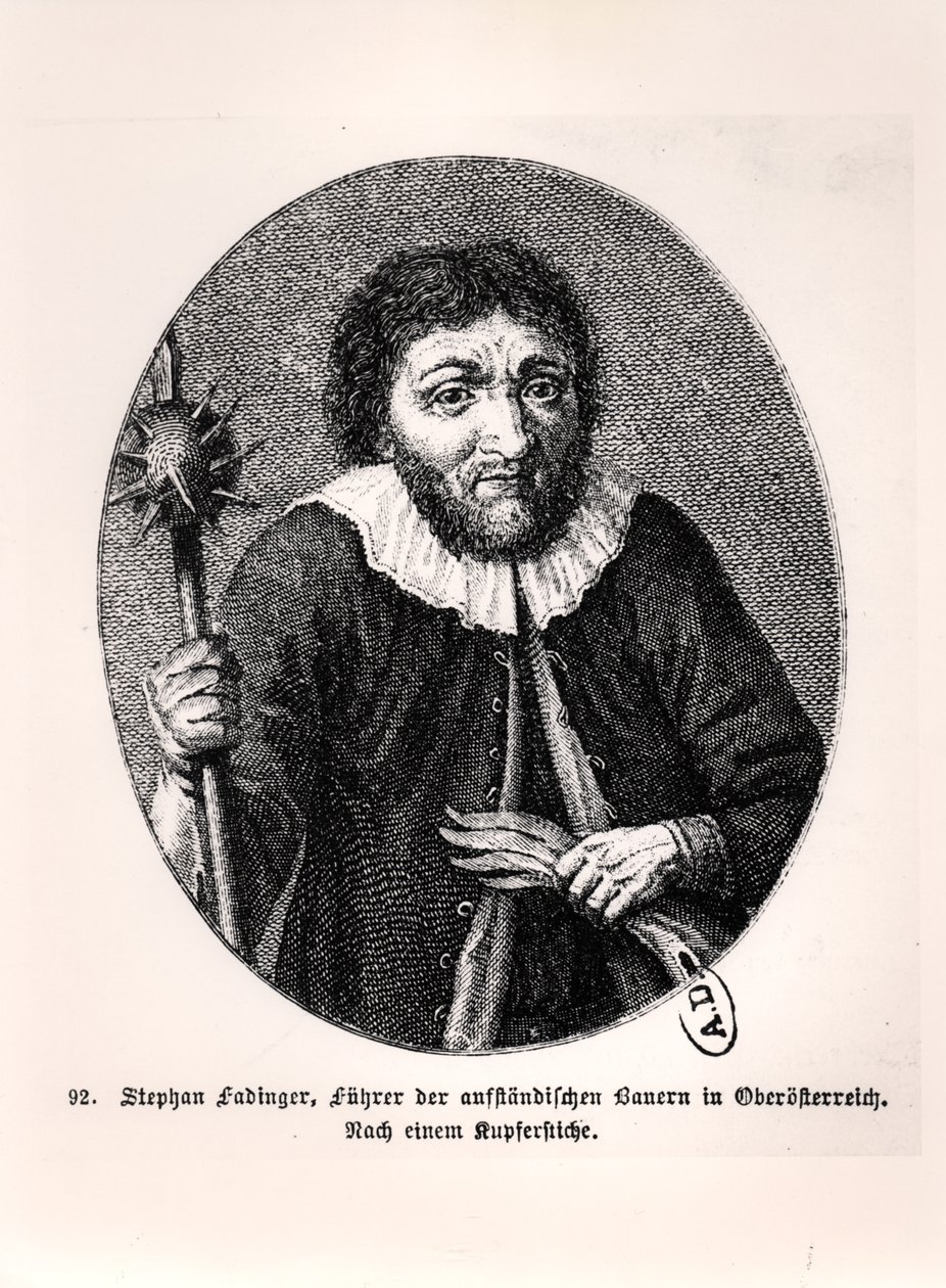 Stephan Fadinger (m.1626), leader della rivolta contadina austriaca (1625-1626) da German School