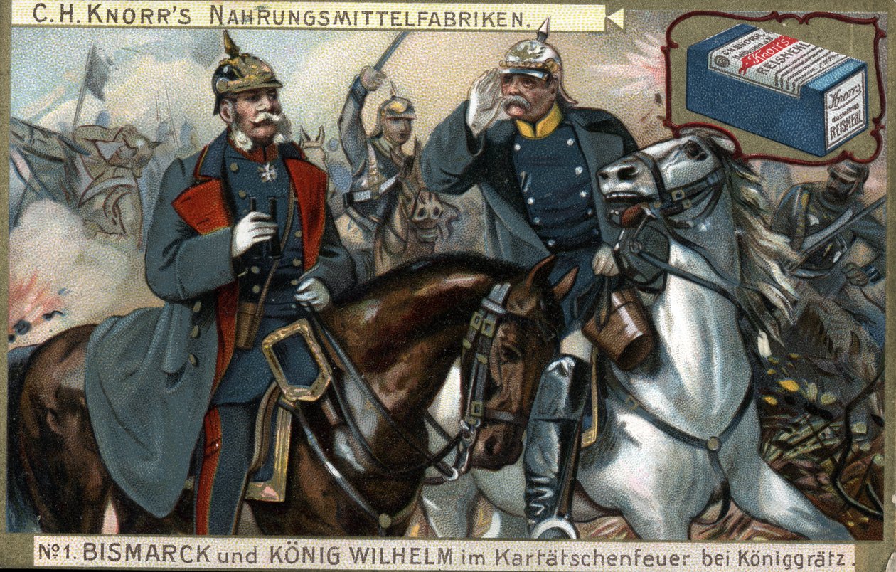 La battaglia di Sadowa (nota anche come Königgrätz, 3 luglio) da German School