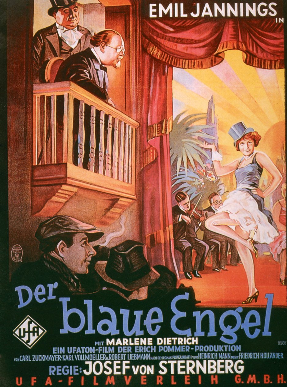 Il Blue Angel, Poster del film da German School