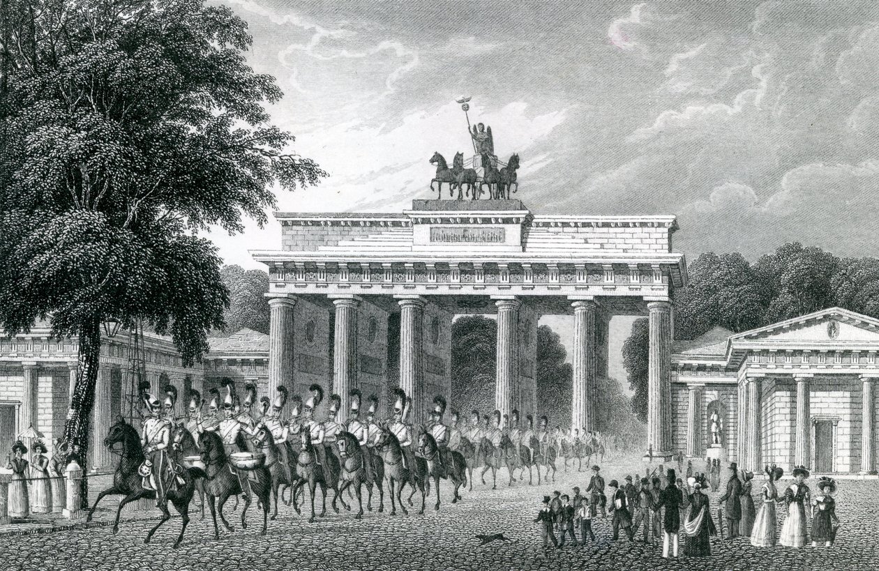 La Porta di Brandeburgo, Berlino da German School