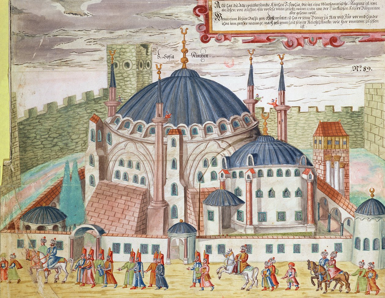 La Chiesa di Santa Sofia Trasformata in Moschea da German School