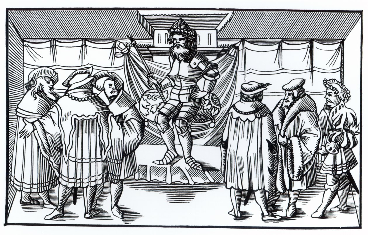 La corte di un barone, da un