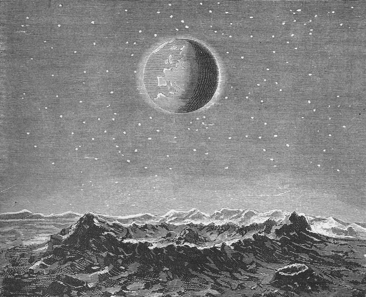 La Terra vista dalla Luna da German School