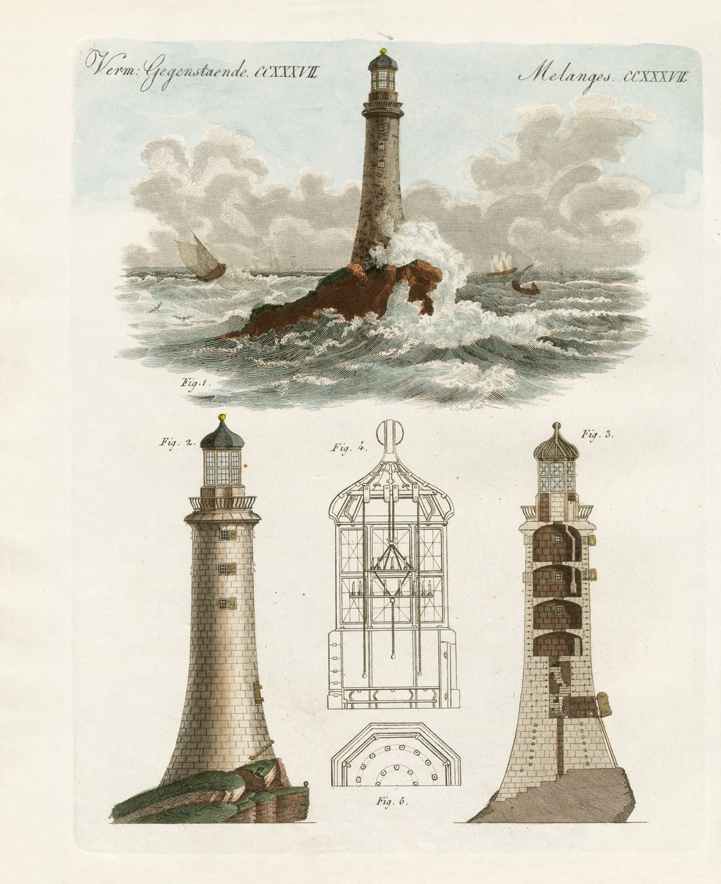 Il faro di Eddystone da German School